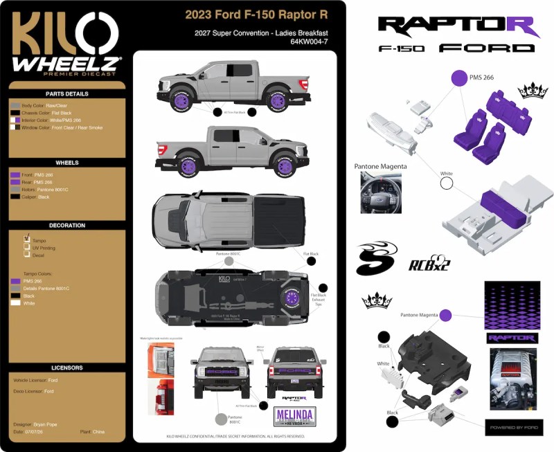 KiLO Wheelz Raptor Exclusive 2