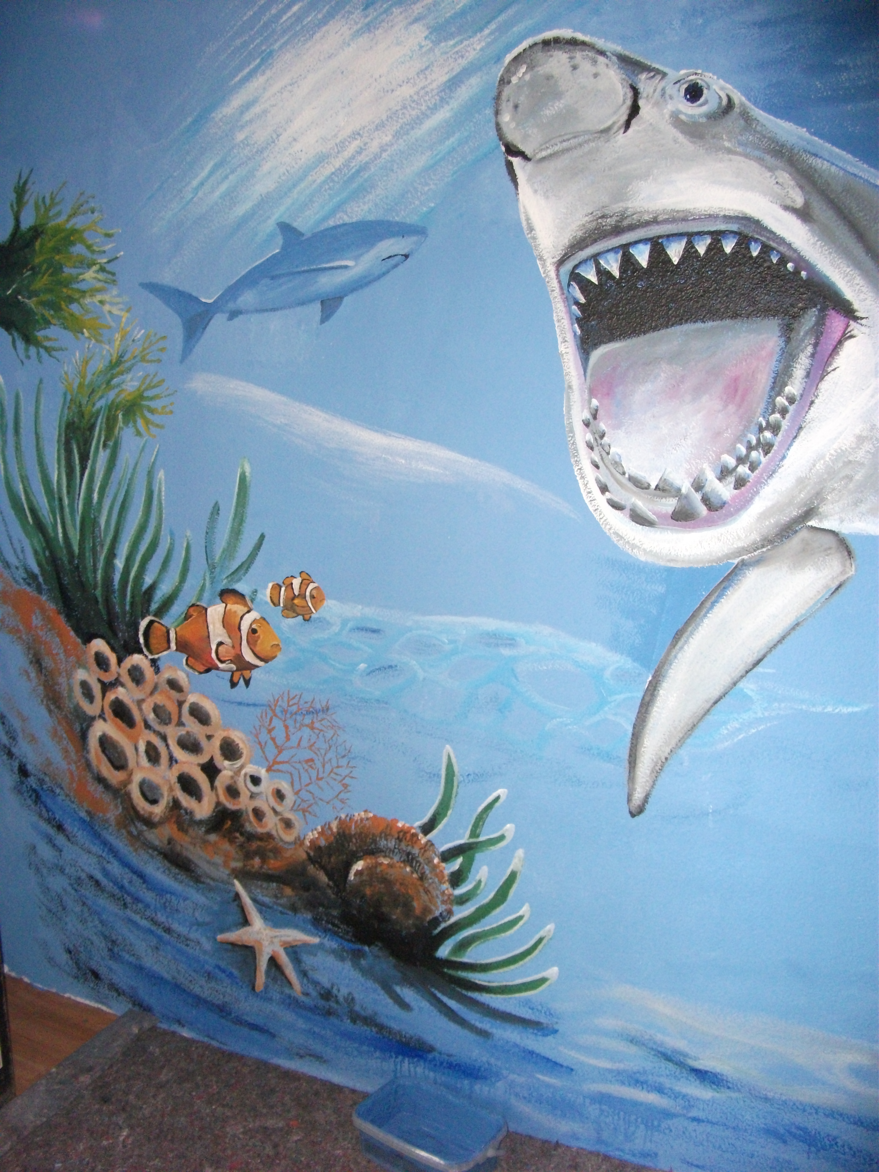 Zeichnen Lernen Fur Anfanger Und Kinder Unterwasserbild Hai Malen Haifisch Malen Youtube