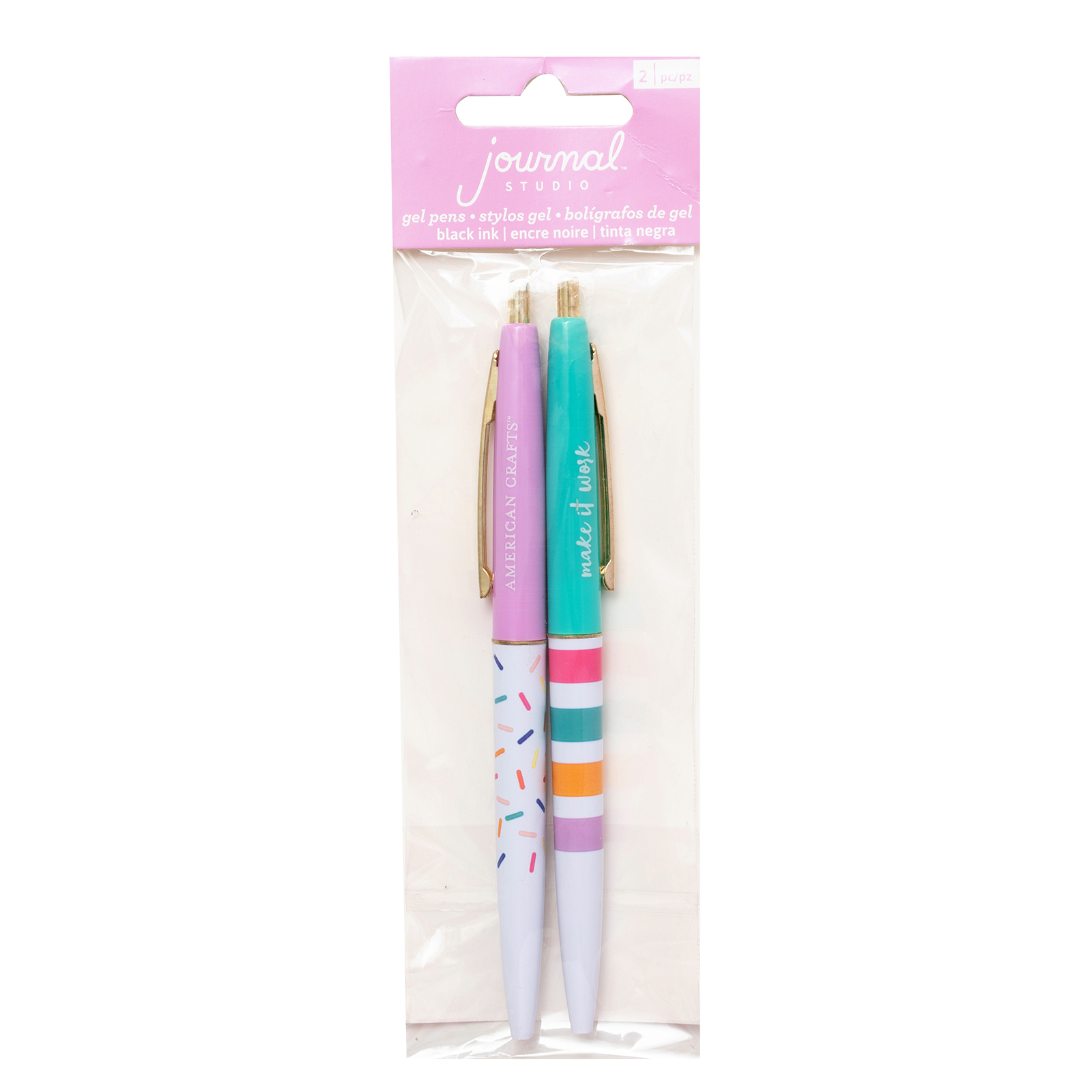 GEL PENS – GOOD VIBES – 2 PIECES