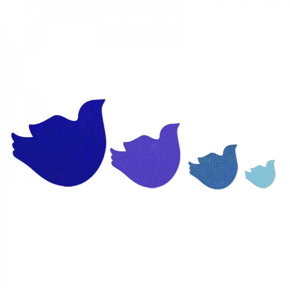 Sizzix Framelits Die Set 5PK - Birds