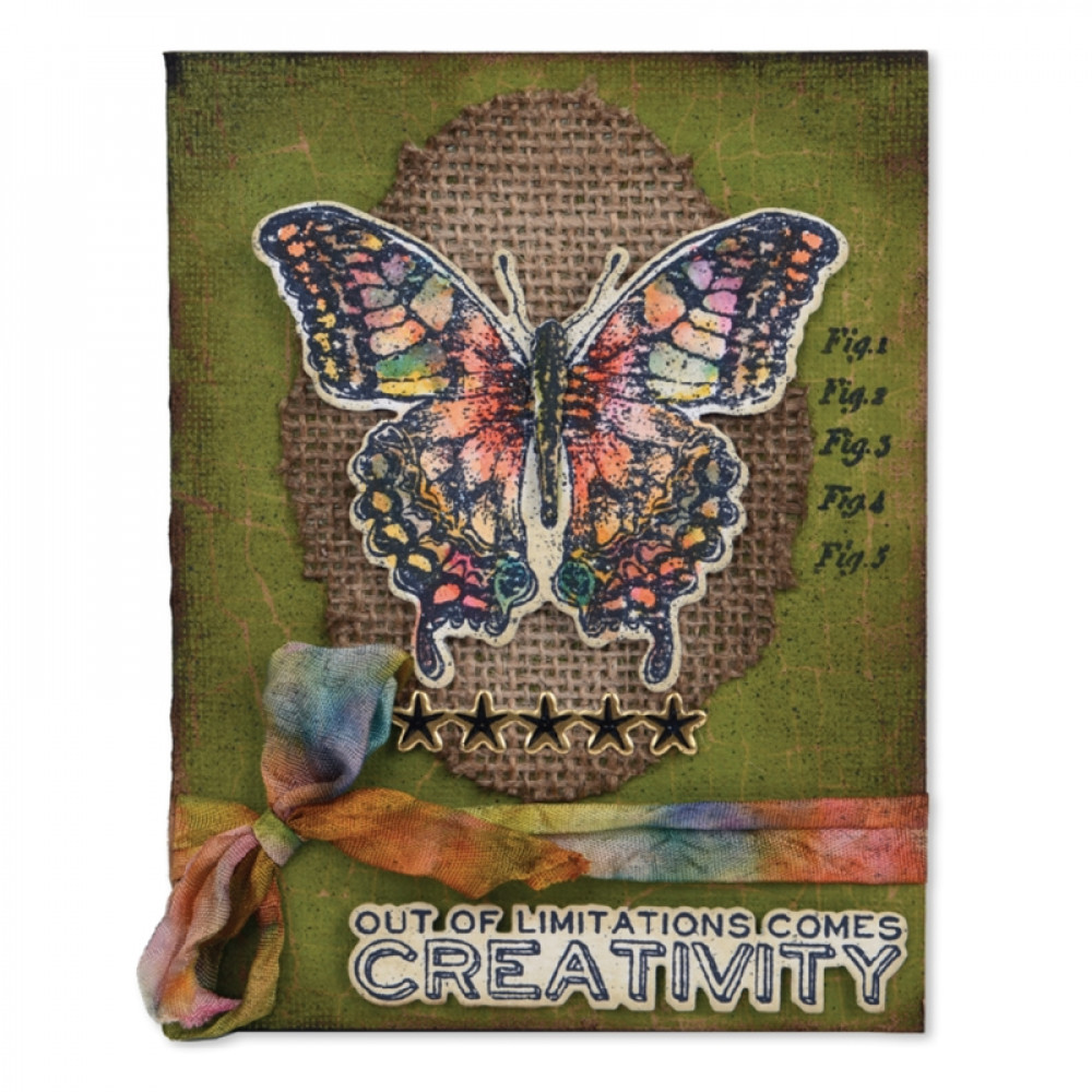 Sizzix Framelits Die Set 4PK w/Stamps - Limitations