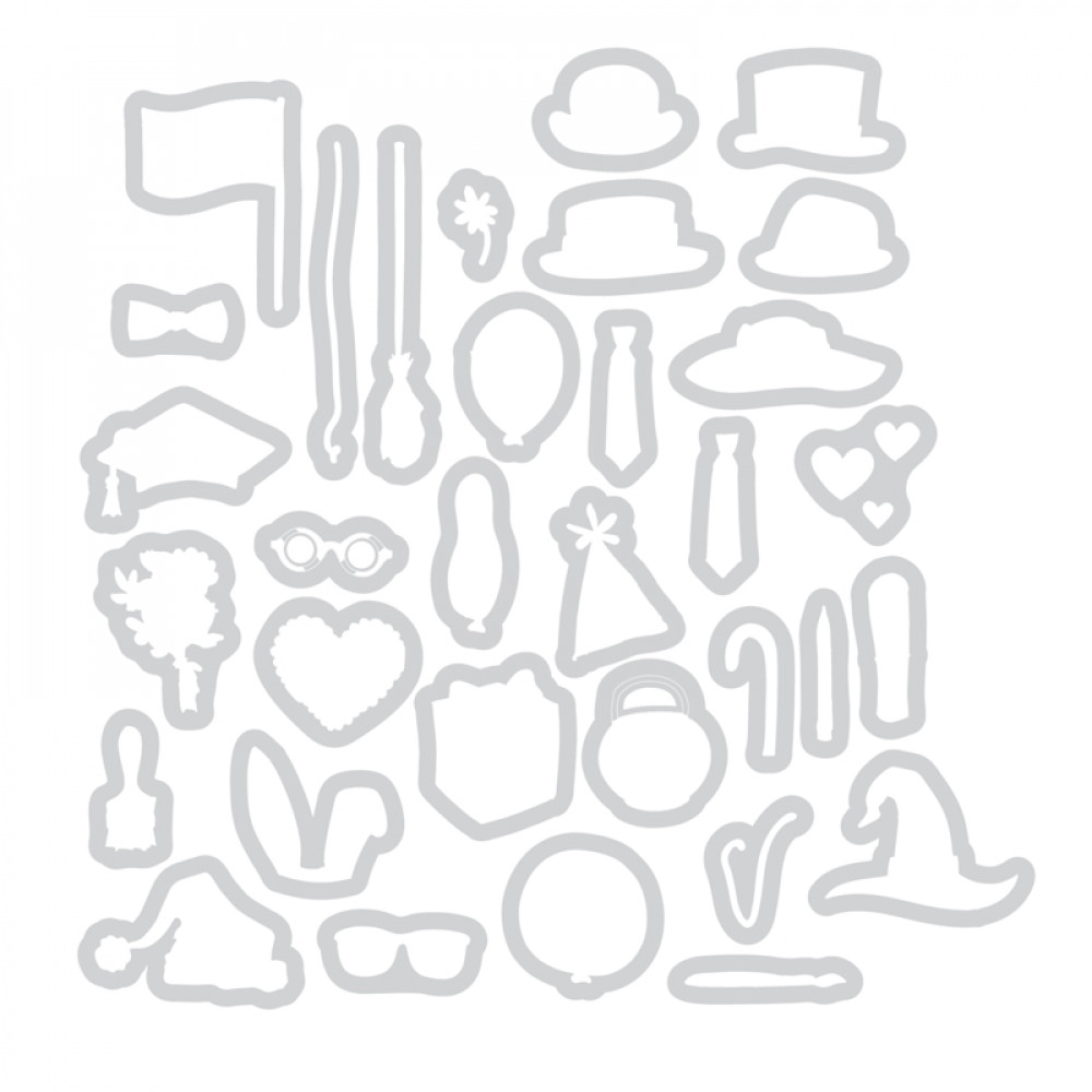 Sizzix Framelits Die Set 33PK - Crazy Things - Image 3