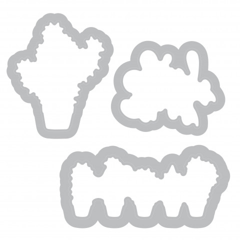 Sizzix Framelits Die Set 3PK w/Stamps - Sending Hugs - Image 4