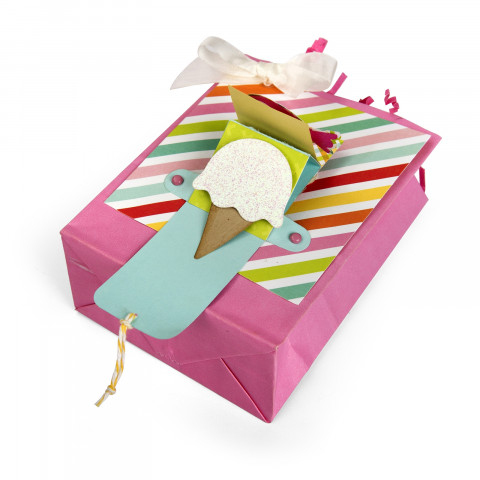 Sizzix Thinlits Die Set 12PK - Card, Celebration Waterfall - Image 2