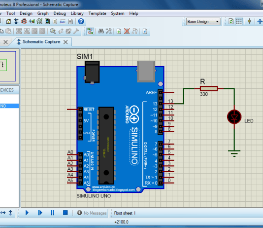 Mô phỏng Arduino trên Proteus