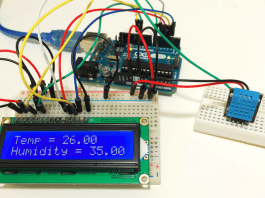Đo nhiệt độ và độ ẩm dùng DHT11 và Arduino