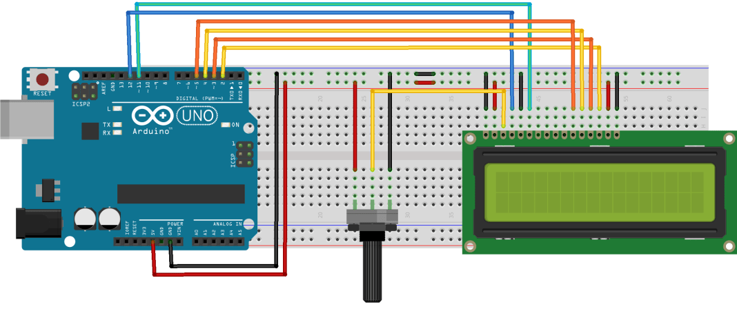 Arduino-LCD-Interface Giao tiếp Arduino và LCD 16x2