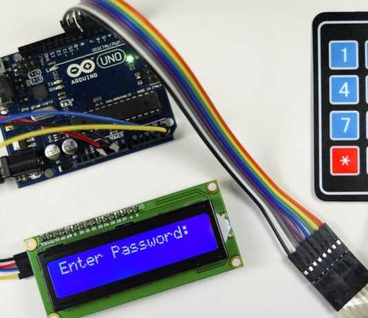 Bàn phím 4x4 và Arduino