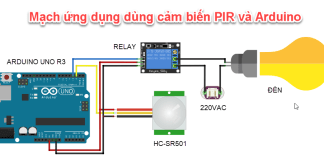 Cảm biến chuyển động PIR và Arduino