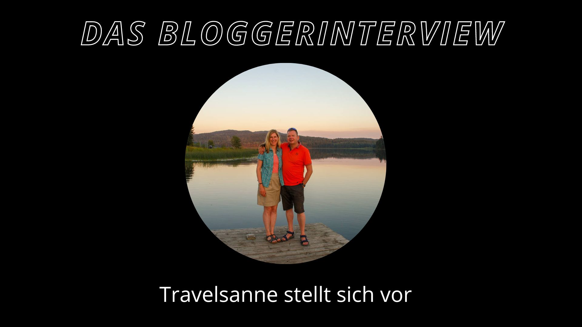 ein paar vor einem see