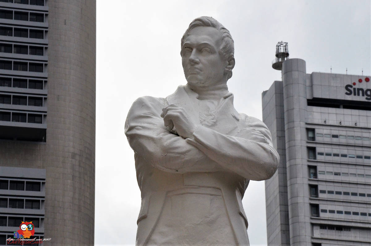 Sir Stamford Raffles Singapur Statue