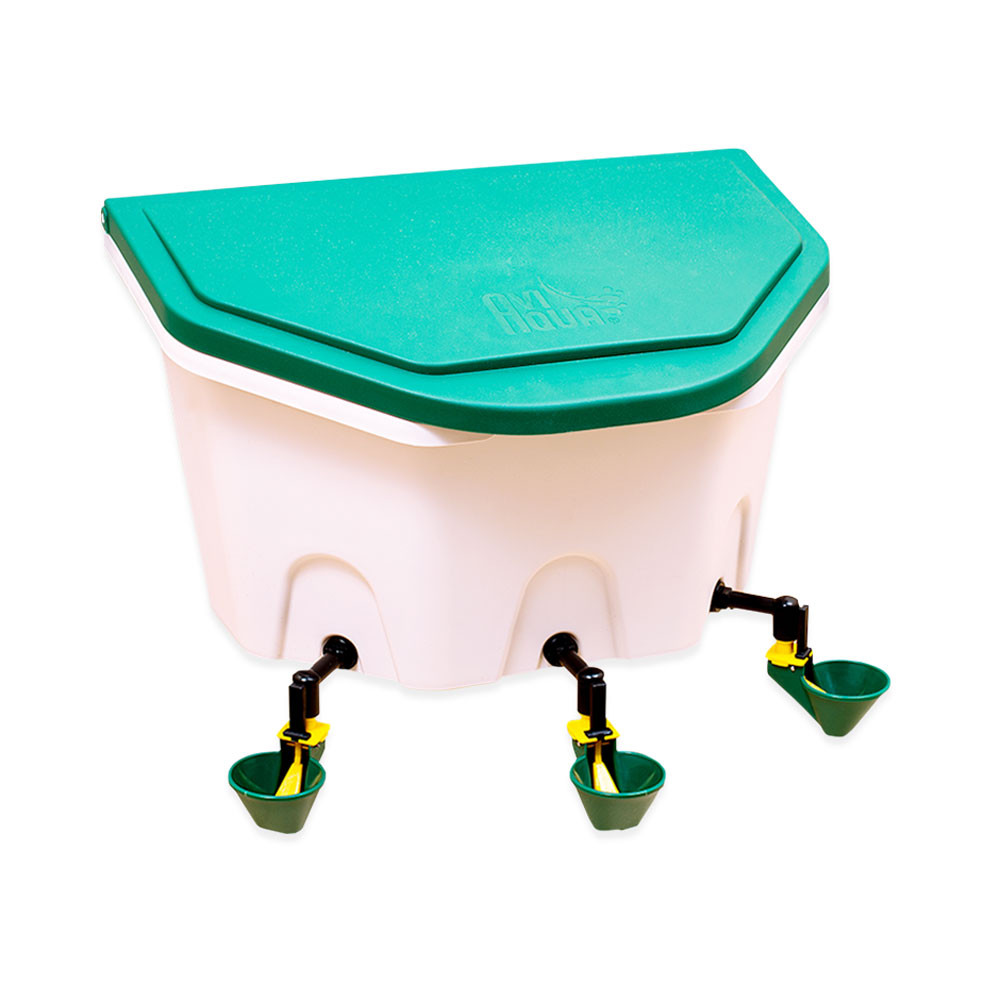 AviAqua 8L drinker voor pluimvee+ 3 drinking cups DCLG