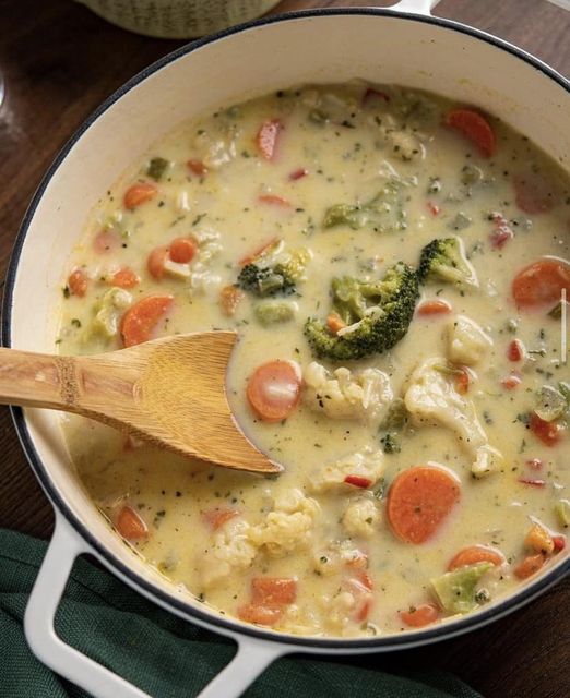 Weight Watcher Creamy Vegetable Soup