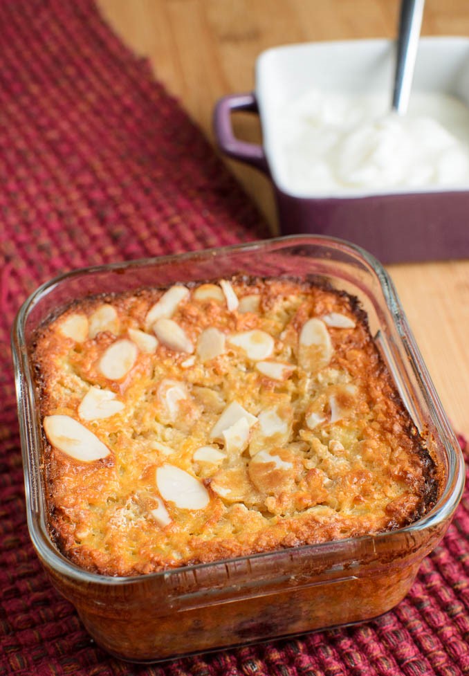Cherry Almond Baked Oatmeal