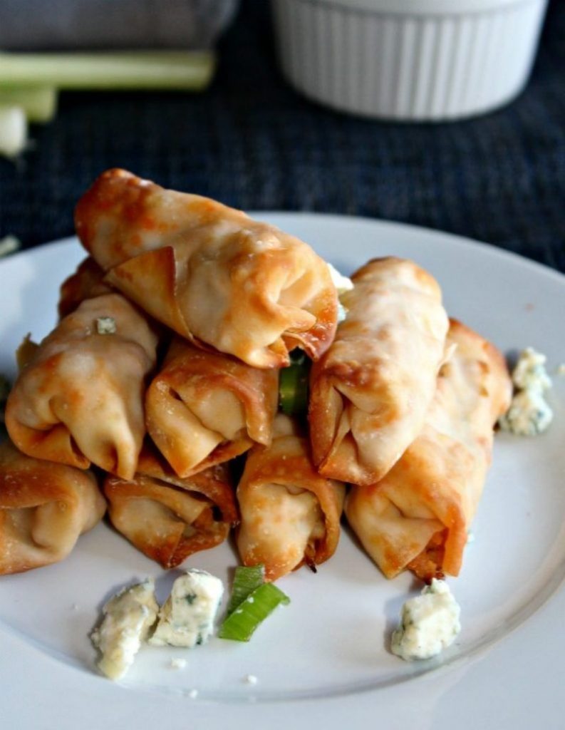 AIR FRYER CHICKEN EGG ROLLS – 1 WW POINT PER ROLL!!