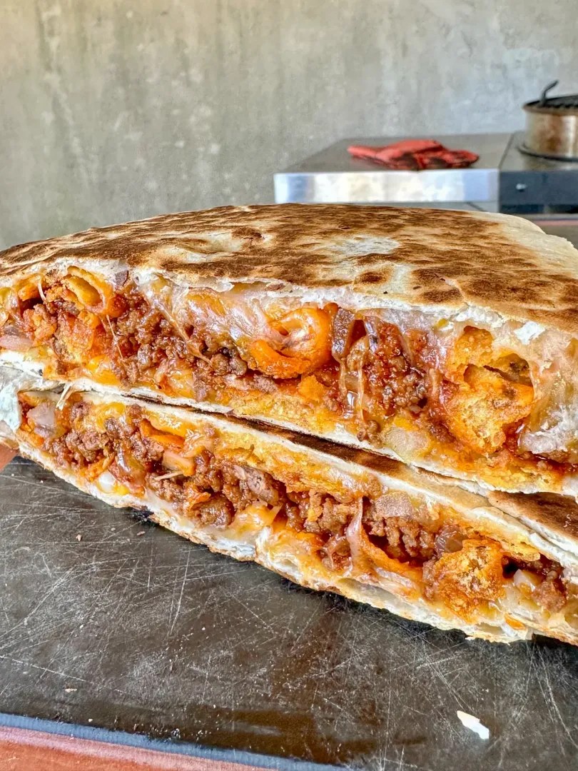 Chili Cheese Crunch Wraps