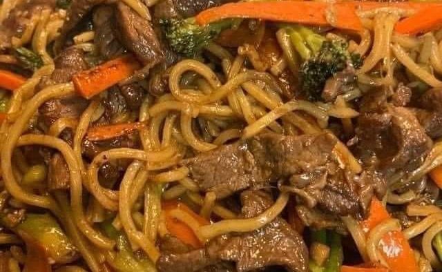Homemade Beef Lo Mein