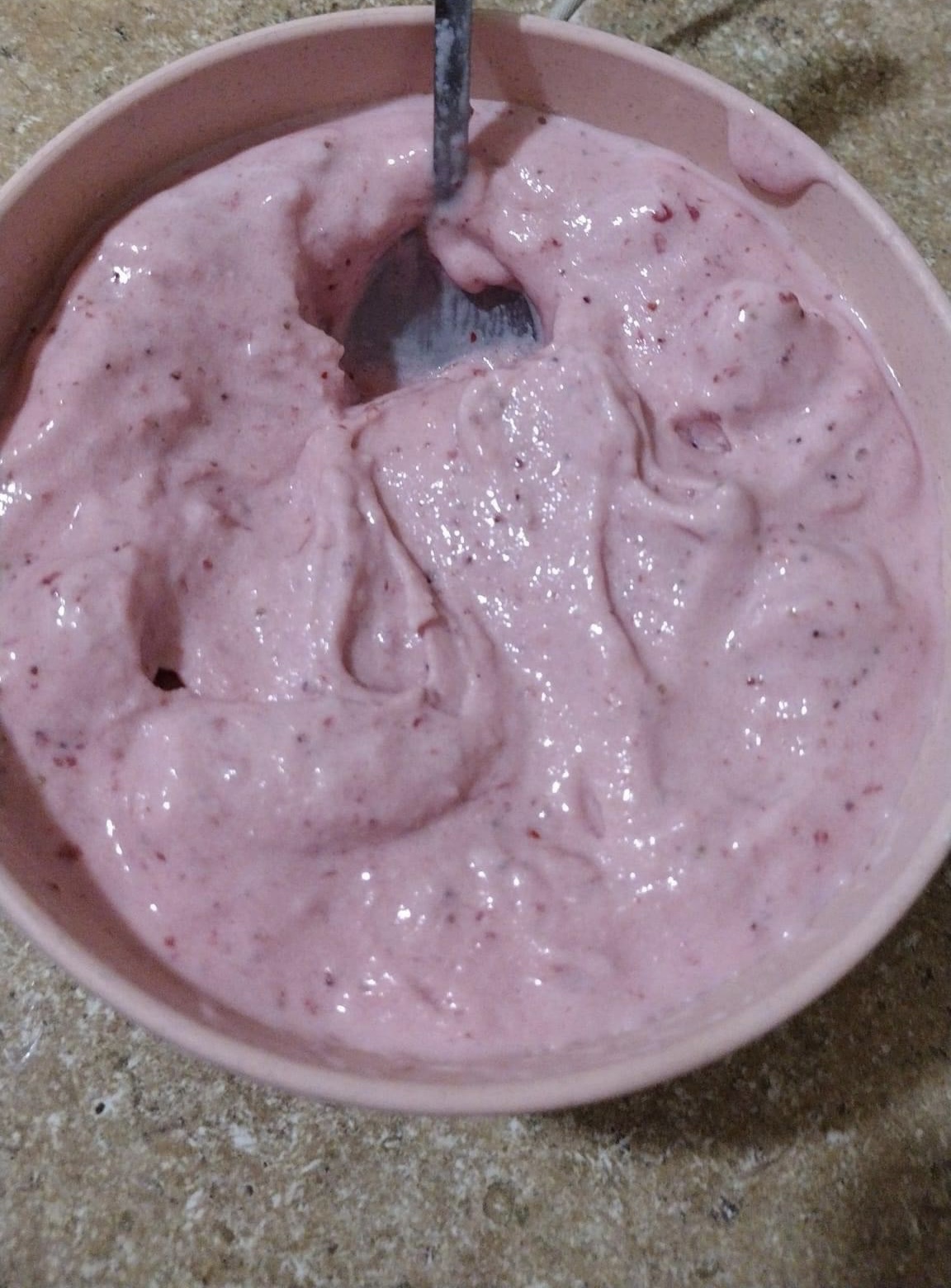 ZERO POINT Three Ingredient Strawberry Nice Cream