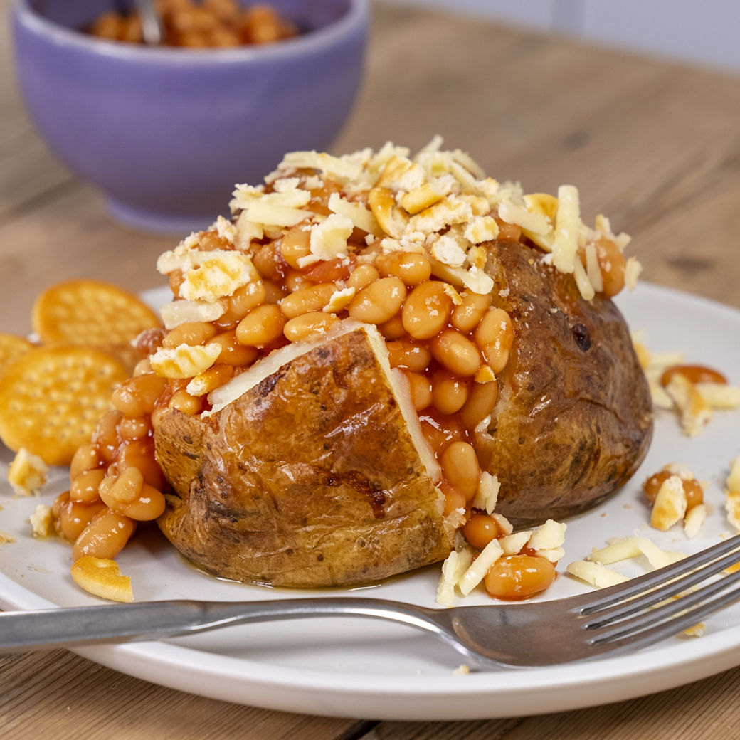 Air Fryer Jacket Potato