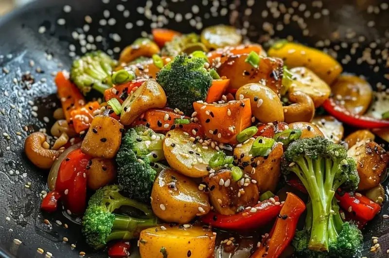 Jamie Oliver’s Veggie Stir-Fry