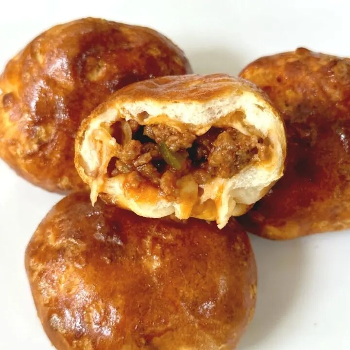 Air Fryer Sloppy Joe Biscuit Bombs