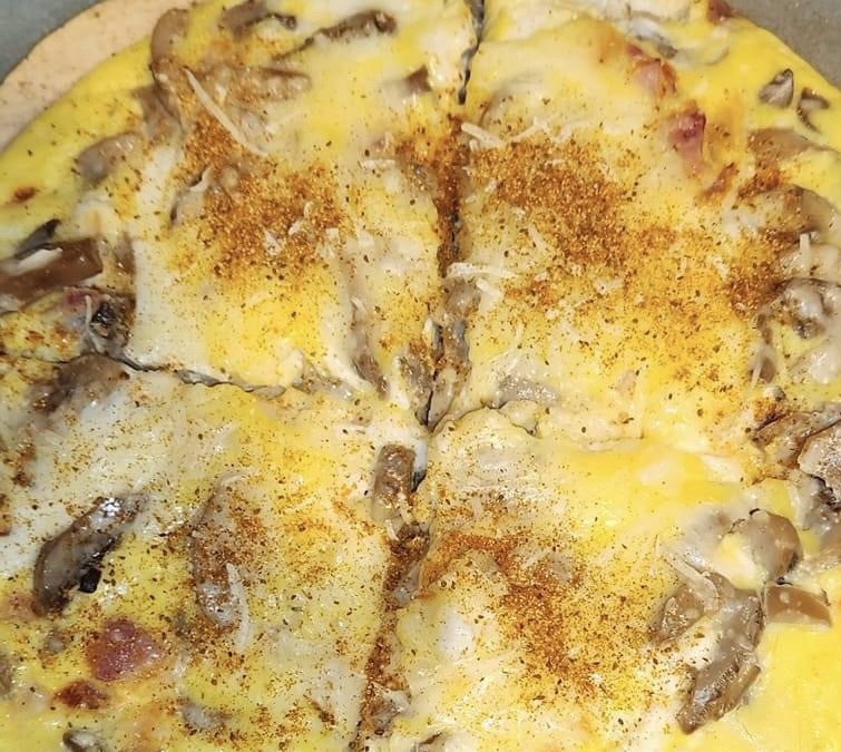 Easy breakfast pizza 3 weight watchers points total