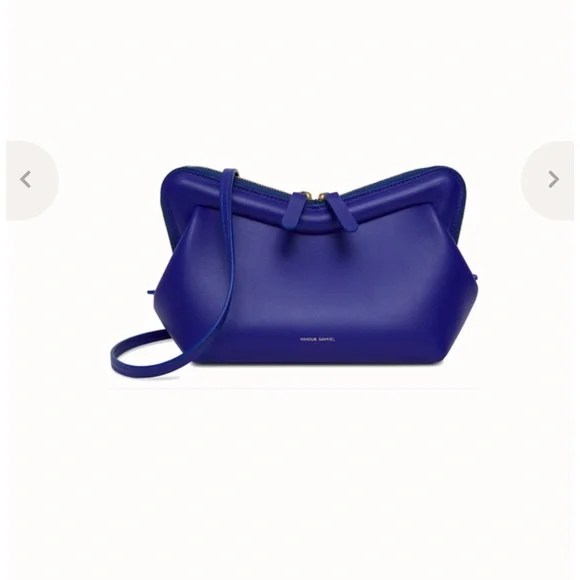 MANSUR GAVRIEL Mini M Frame Bag Blue