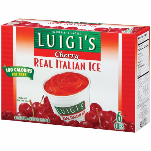 Luigi's Italian Ice Cherry