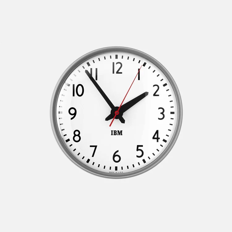 Schoolhouse IBM clock 1960's