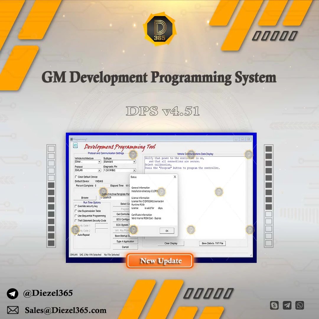 Gm Development Programming System Dps V4 51 Unlocked Patch ôçô ôø Diezel365