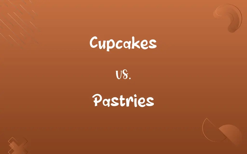 Cupcakes vs. pastries: know the difference