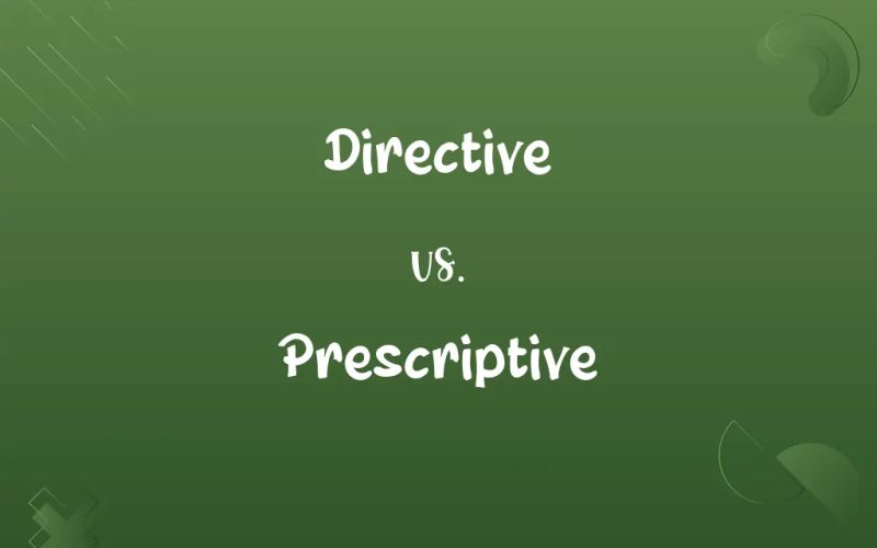 Directive Vs Prescriptive Know The Difference - Minimal Designs - Amazing 8K Collection