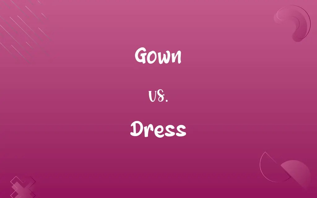 Gown vs. dress: know the difference