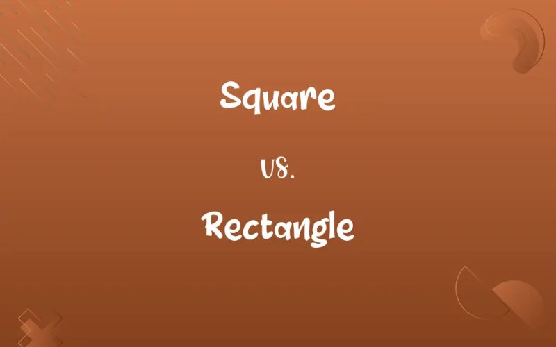 Differences Between A Square And A Rectangle Square Vs Rectangle - Best Mountain Illustrations in 8K