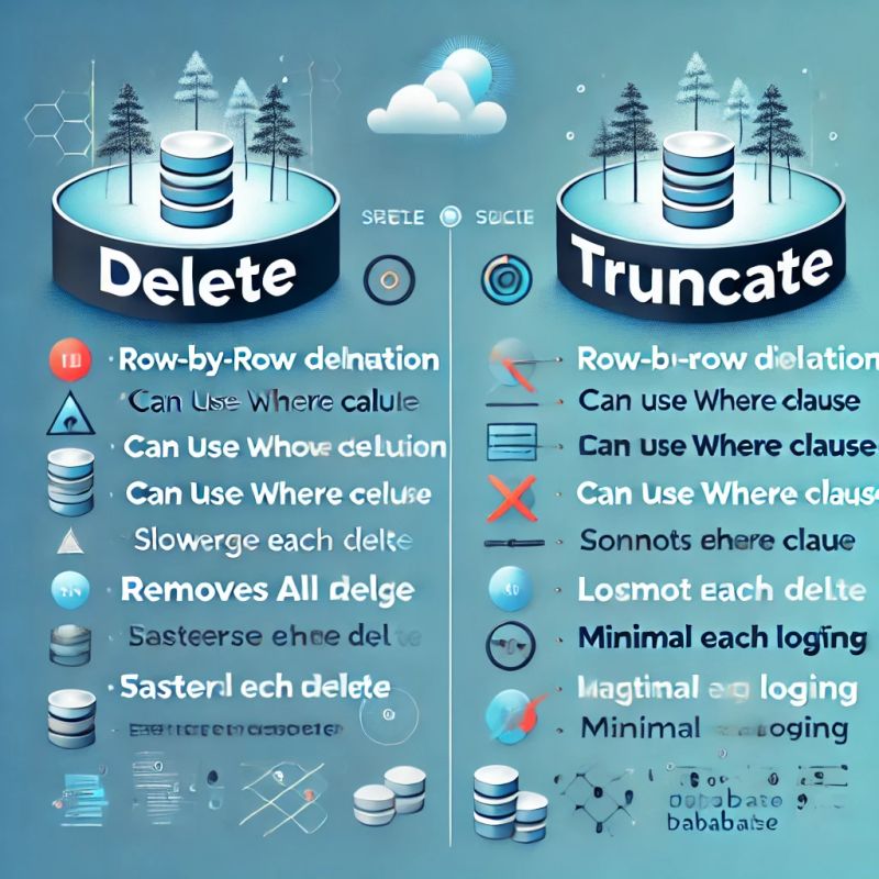 Differences Between Delete And Truncate Flash Jet - Elegant Gradient Illustration - Full HD