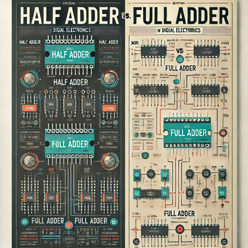 Arithmetic Full Adder Vs Half Adder Computer Science Stack Exchange - Artistic Landscape Wallpaper - Desktop