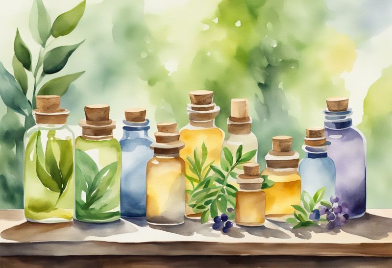 Essential Oils 101 - Amazing Colorful Illustration - Desktop
