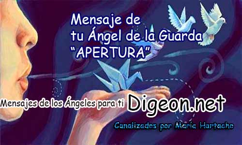 MENSAJE DE TU ÁNGEL DE LA GUARDA - 09-12-2017 - APERTURA - Es bueno mantener una posición de apertura, y escuchar lo que otros tienen que decirte.