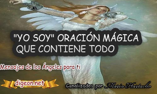 "YO SOY" ORACIÓN MÁGICA QUE CONTIENE TODO, es otra de las oraciones con Con la que obtendremos todo aquello que podamos necesitar en la vida, por lo que es importante tratar de realizarla tan a menudo como se pueda.