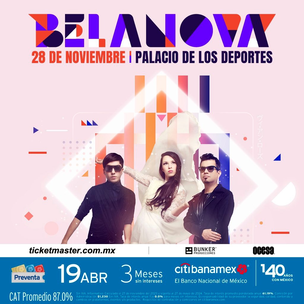 Belanova Palacio de los Deportes