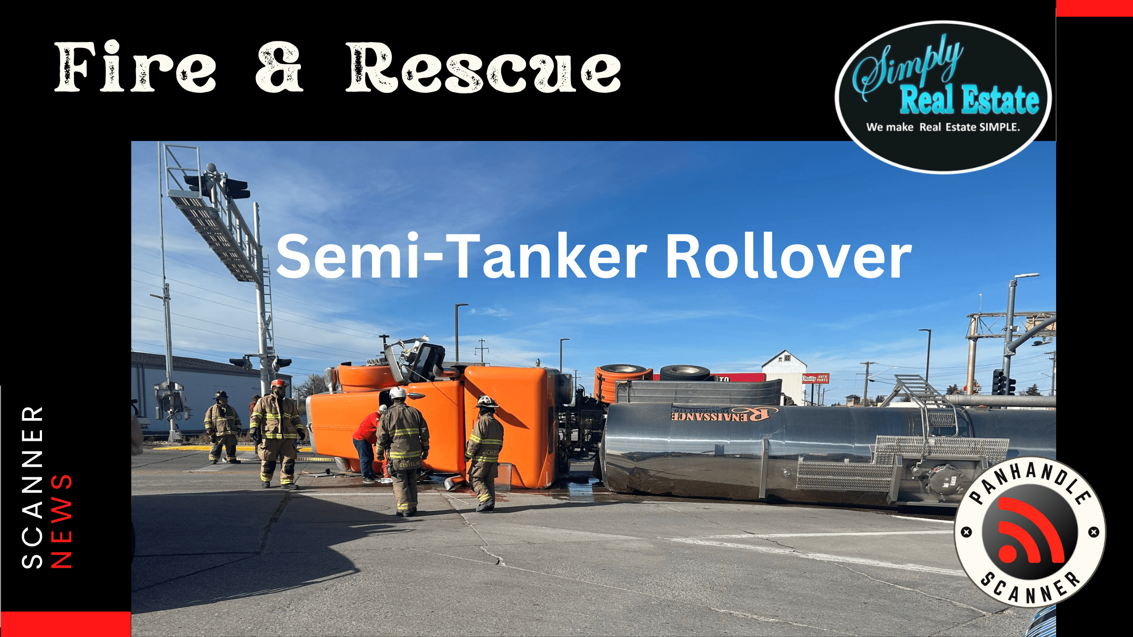 Semi-Tanker Rollover