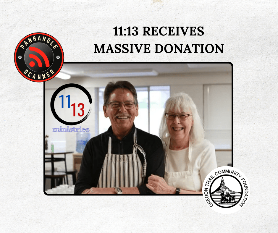 11:13 Receives Massive Donation