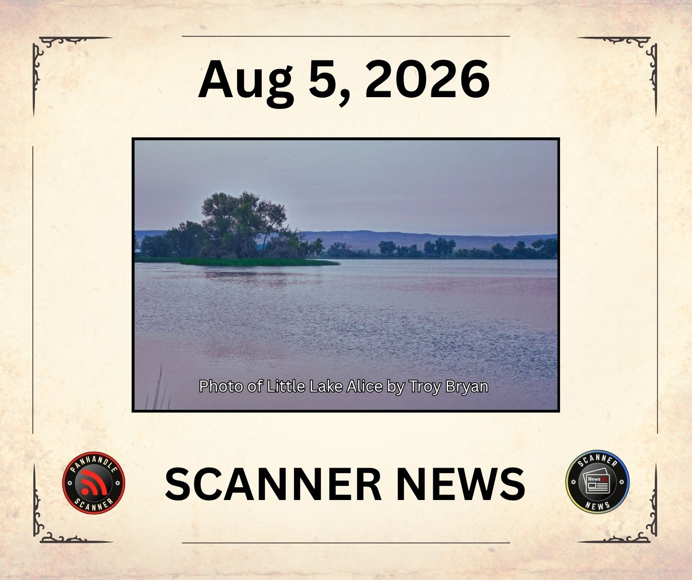 Wednesday Aug 5 2026 – Scanner News