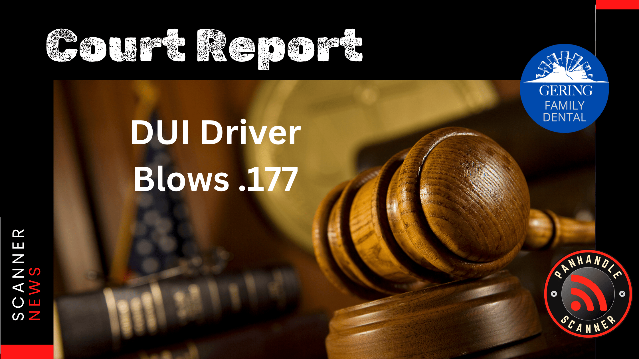 DUI Driver Blows .177