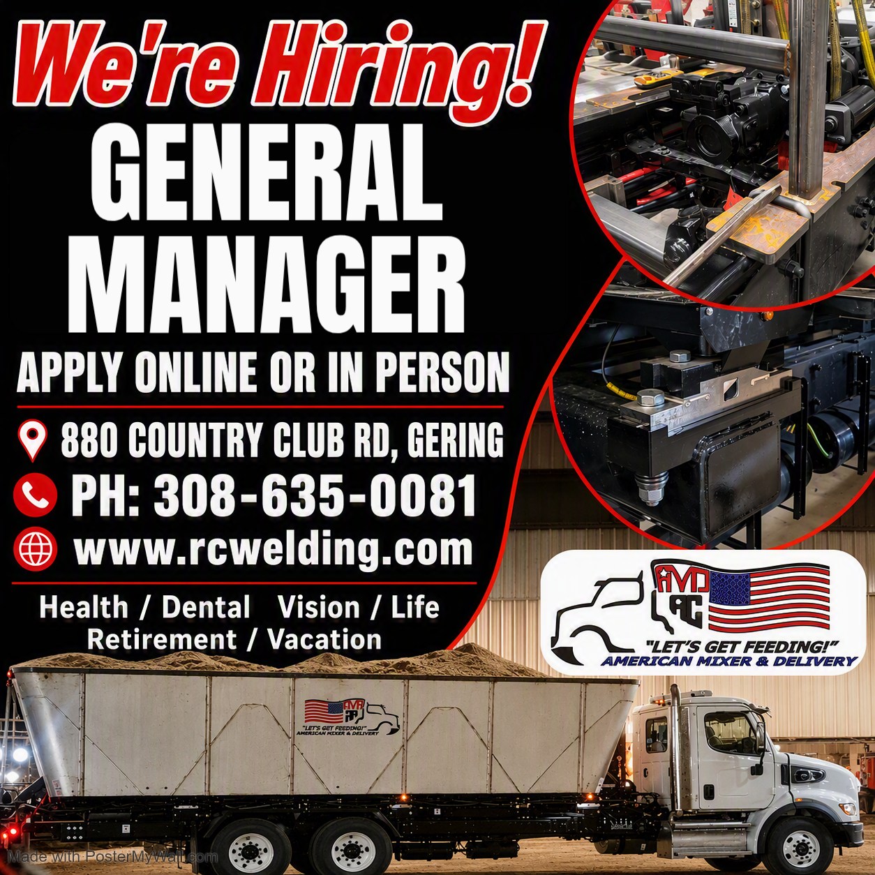 American Mixer and Delivery is Hiring