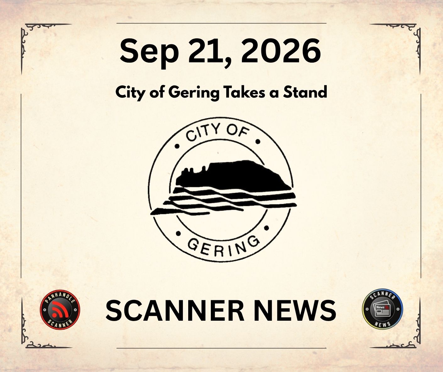 Monday Sep 21 2026 – Scanner News