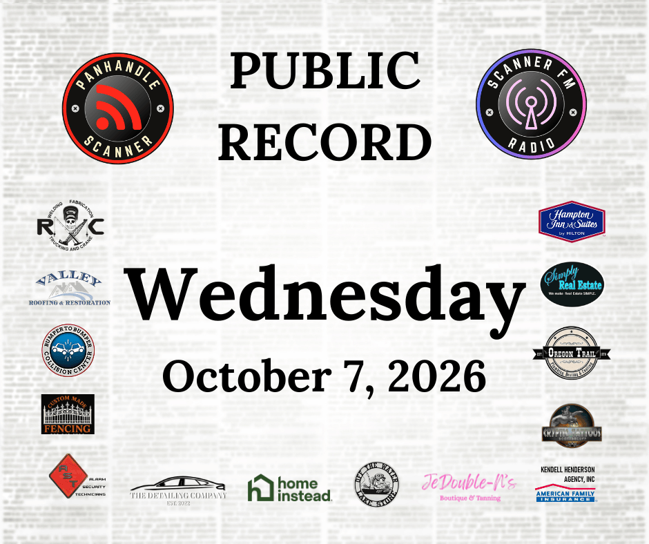 PUBLIC RECORD October 7, 2026