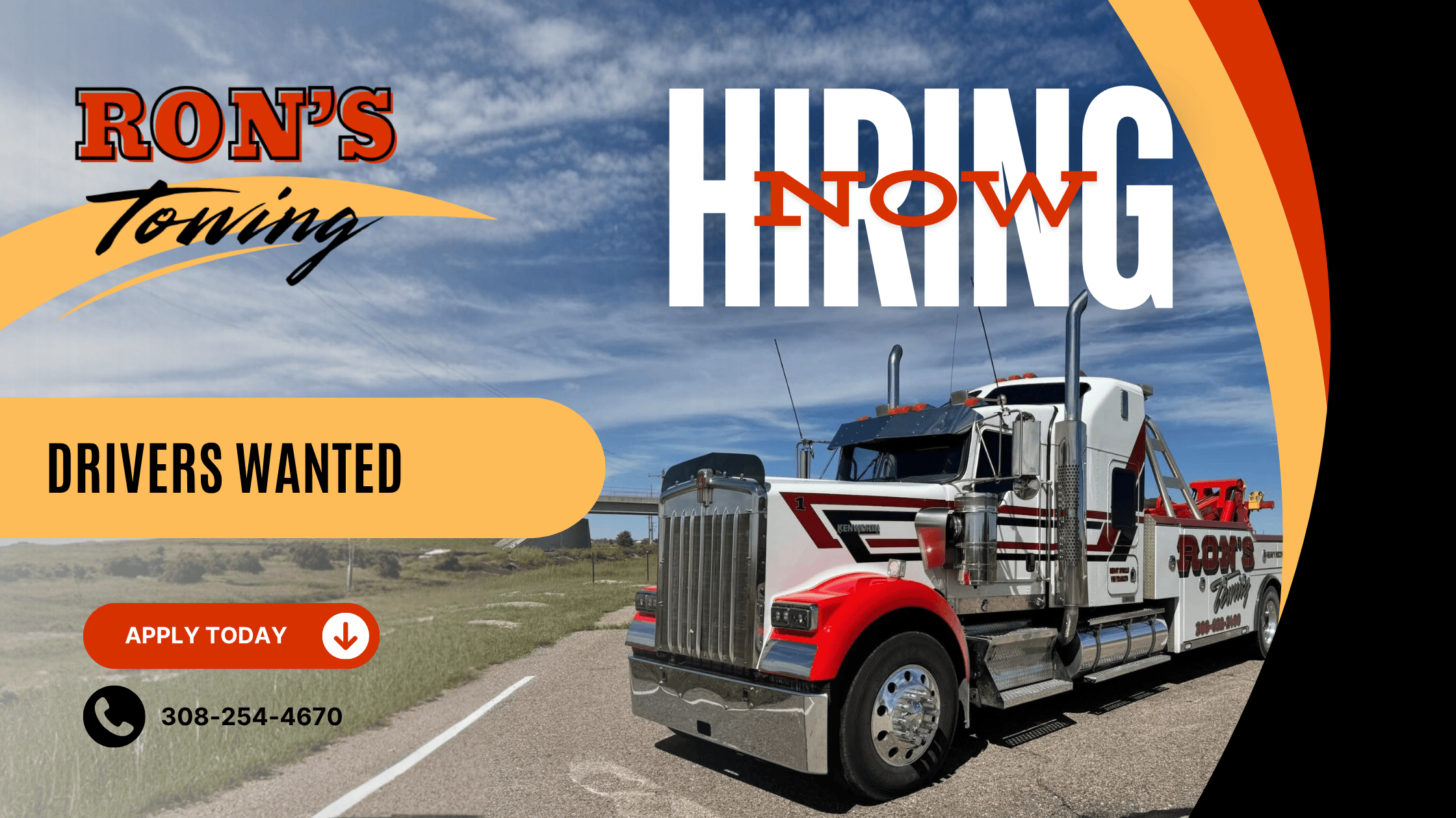 HIRING: Ron’s Towing