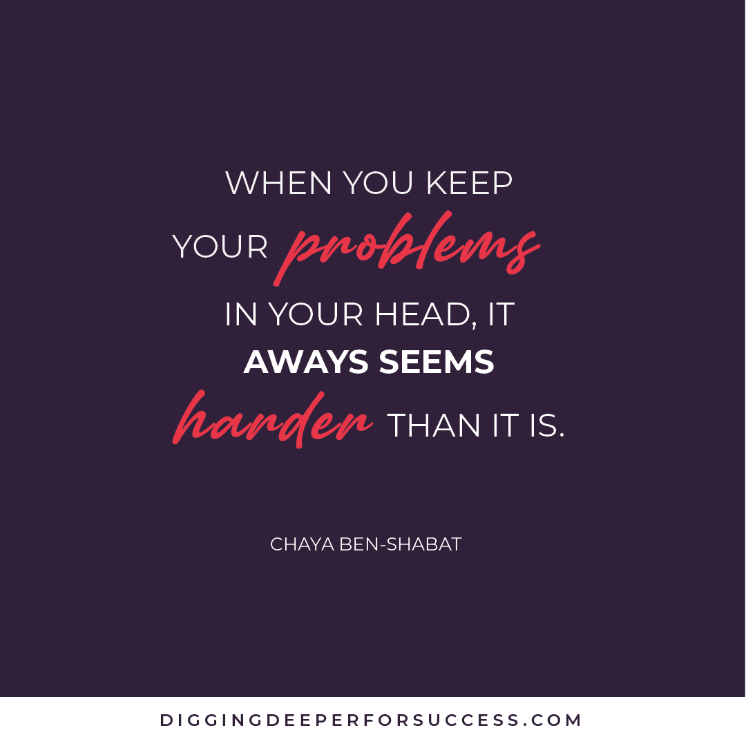 Keep Problems in Your Head