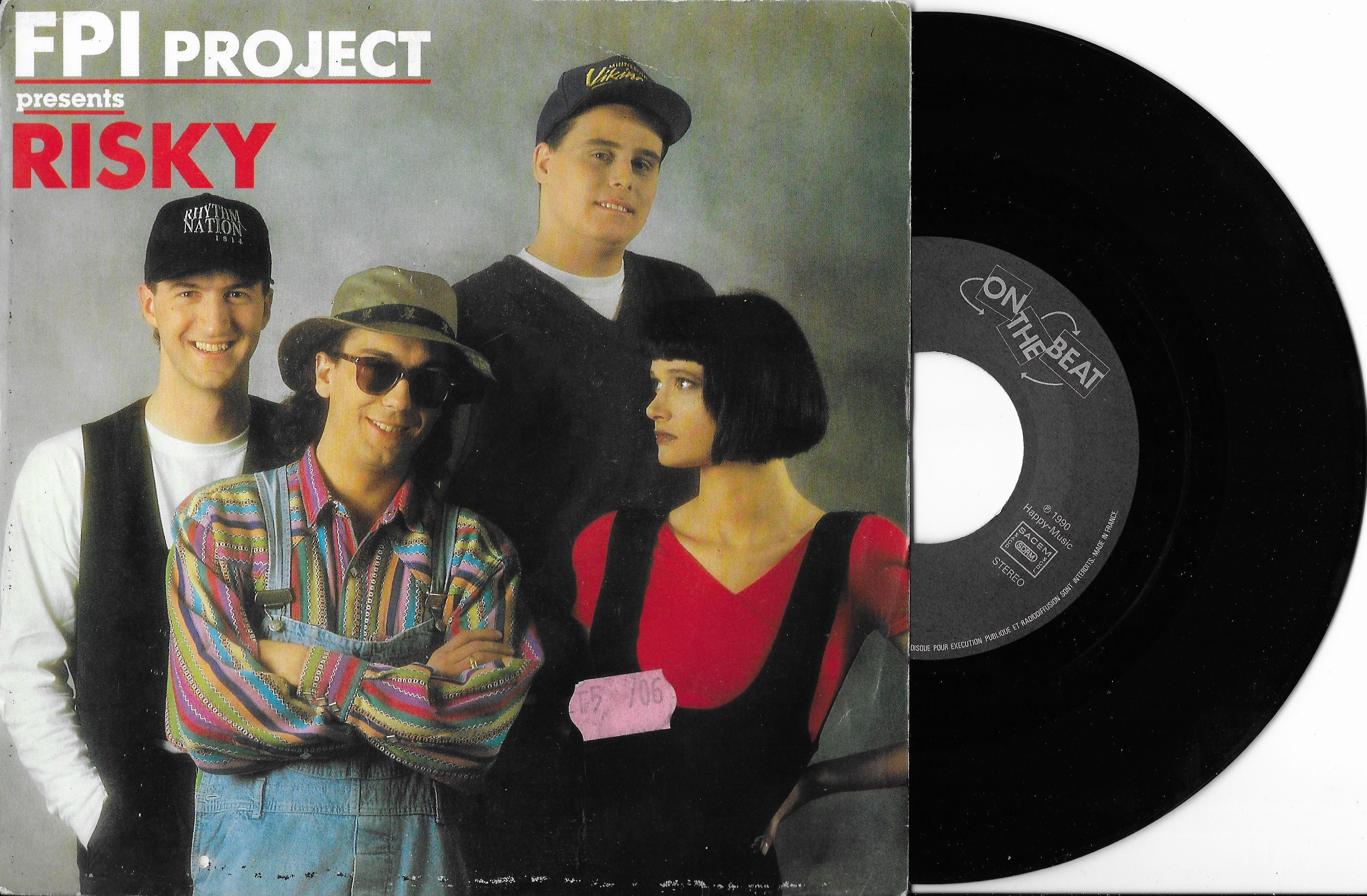 Disque Vinyle 45 Tours Occasion Fpi Project Risky Digg O Vinyl